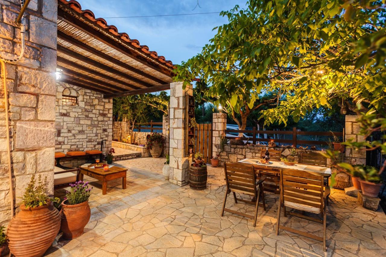 Petalidi Olive Garden Stone House Near The Beach Exterior photo