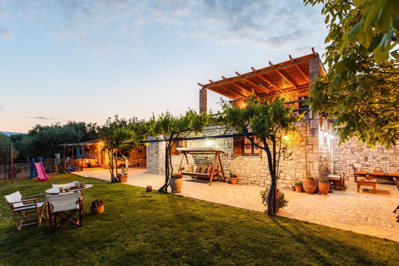 Petalidi Olive Garden Stone House Near The Beach Exterior photo