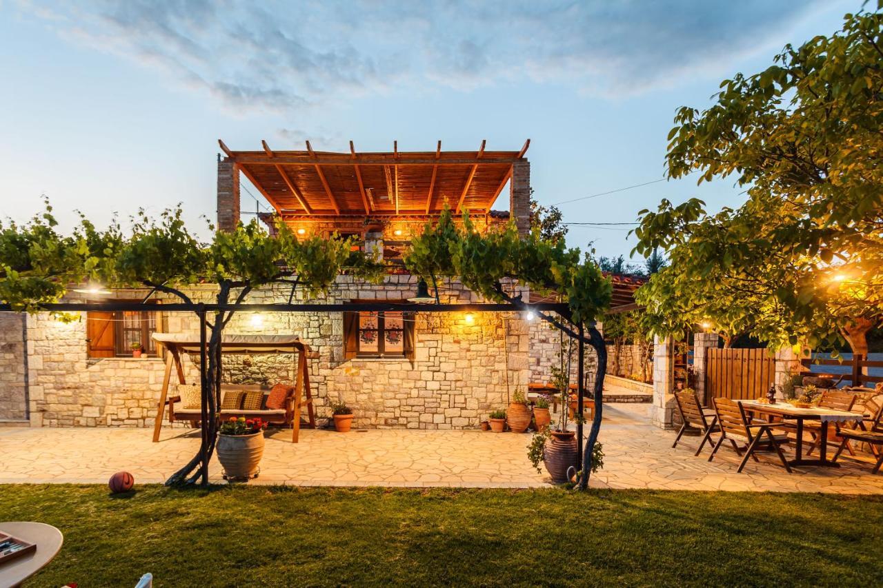 Petalidi Olive Garden Stone House Near The Beach Exterior photo
