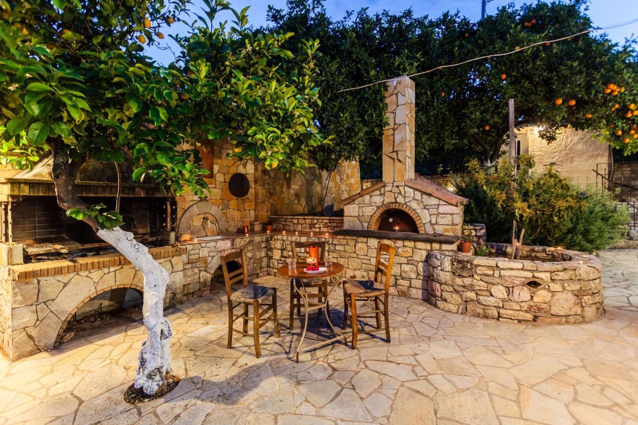 Petalidi Olive Garden Stone House Near The Beach Exterior photo