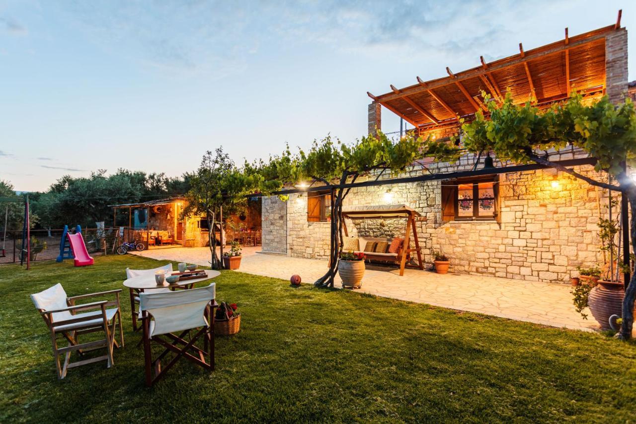 Petalidi Olive Garden Stone House Near The Beach Exterior photo